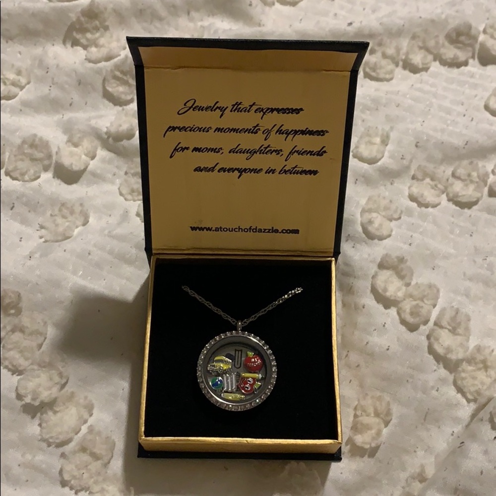 A touch of dazzle teacher necklace